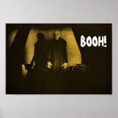 Booh Vampire Yellow Horror Nosferatu Poster (Vorne)