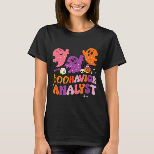 Boohavior Squad Yst Squad Aba Therast Halloween  T-Shirt (Vorderseite)