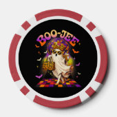Boojee Geist Halloween Boo JEE Disco Pokerchips (Rückseite)