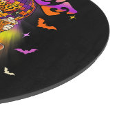 Boojee Geist Halloween Boo JEE Disco Schneidebrett (Ecke)