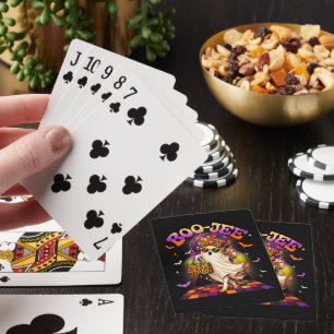 Boojee Geist Halloween Boo JEE Disco Spielkarten