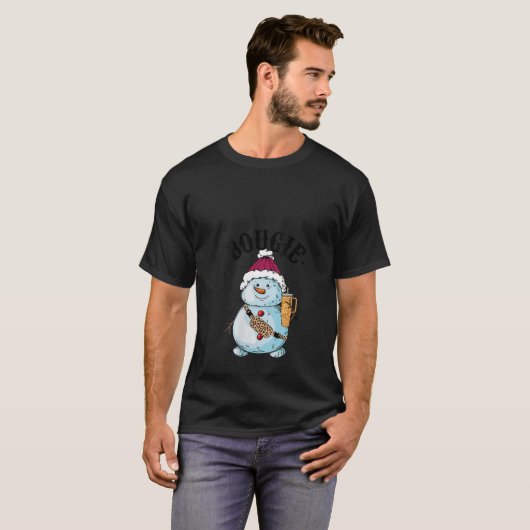 Boojee Snowman Bougie Snowman Belt Bag Boojee Xmas T-Shirt (Vorne ganz)
