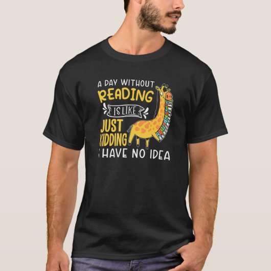 Book  Apparel For Bookworms Reading Librarian  1 T-Shirt (Vorderseite)