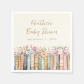 Book Baby Napkin Serviette (Vorderseite)