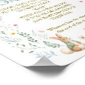 Book Baby Shower Don't Say Baby Game Poster (Ecke)