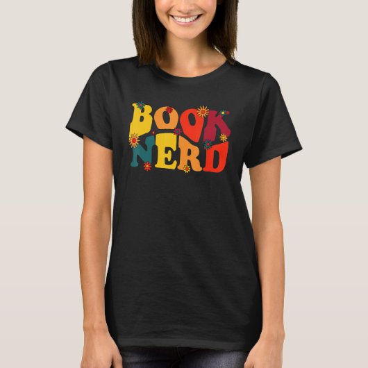 Book Bookish Reading Bookworm Bibliophile Nerd G T-Shirt (Vorderseite)