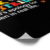 Book Boyfriends Definition Design  Poster (Ecke)