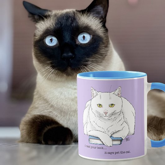 Book Cat Tasse
