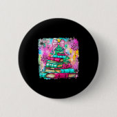 Book Christmas Tree Lights Teacher Librarian Book  Button (Vorderseite)