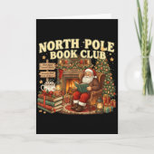 Book Club Cozy Christmas Reading Gift Karte (Vorderseite)