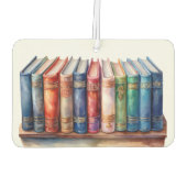 Book Club Customizable Auto Autolufterfrischer (Rückseite)