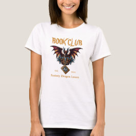 Book Club Dragon für Fantasy Liebhaber Benutzerdef T-Shirt