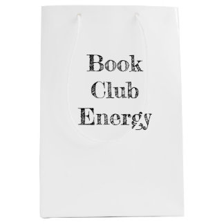 Book Club Energy Medium Geschenktasche Mittlere Geschenktüte