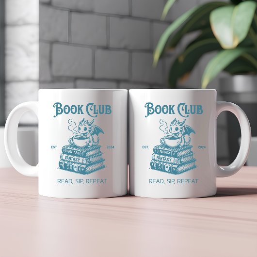 Book Club Fantasy Dragon Lovers Kaffeetasse
