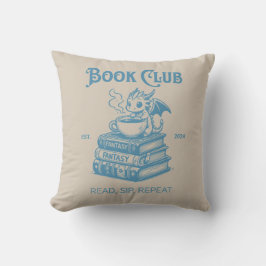 Book Club Fantasy Dragon Lovers Kissen
