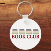 Book Club Geschenk für Leser Schlüsselanhänger (Vorderseite)