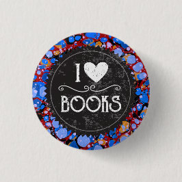 Book Club I Love Books Button