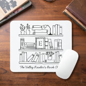 Book Club Member's Personalized Gift Mousepad