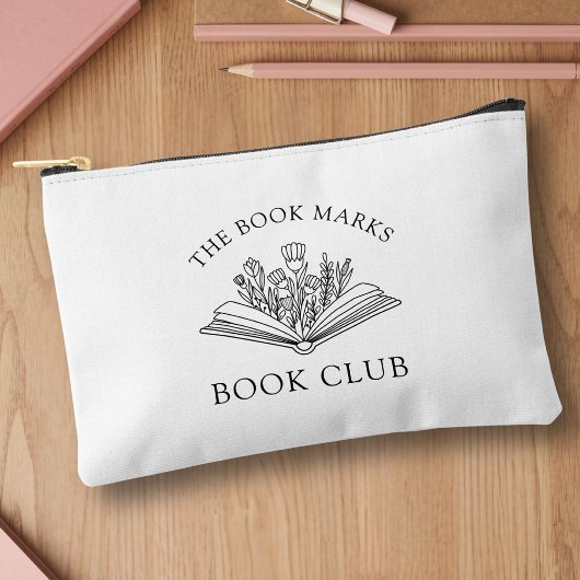 Book Club Name Personalized Gift Zubehörtasche