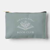 Book Club Name Personalized Gift Zubehörtasche (Vorderseite)