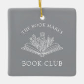 Book Club Name Personalized Ornament (Vorderseite)