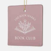 Book Club Name Personalized Ornament (Links)