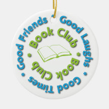 Book Club Ornament