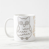 Book Club Owls Kaffeetasse (Links)