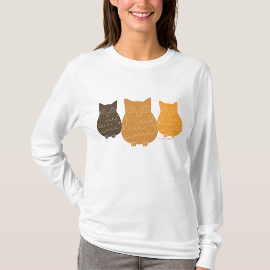 Book Club Owls T-Shirt (Vorderseite)