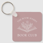 Book Club Personalized Member's Gift Schlüsselanhänger (Vorderseite)