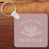Book Club Personalized Member's Gift Schlüsselanhänger (Vorderseite)