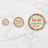 Book Club Reading between the WInes floral Pattern Konfetti (Vorderseiten)