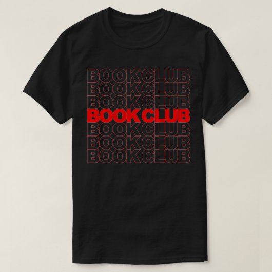 Book Club T-Shirt (Design vorne)