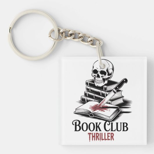 Book Club Thriller Schlüsselanhänger (Vorderseite)