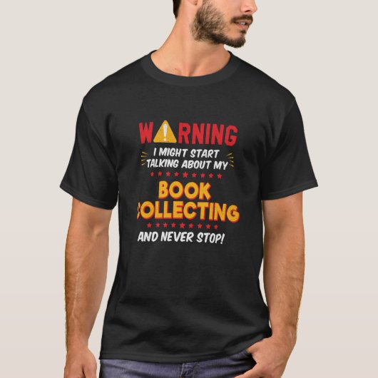 Book Collector Graphic T-Shirt (Vorderseite)