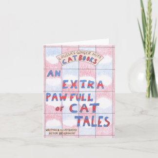 Book Cover Extra Pawfull Cat Tales Tails Stories Karte