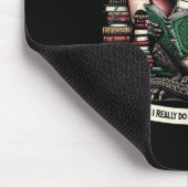 Book Dragon Yes I Really Do Need All These Books Mousepad (Ecke)