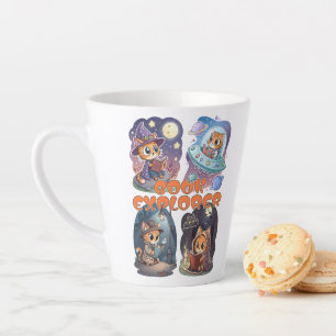 Book Explorer – Cute Cat Reading Adventure Milchtasse