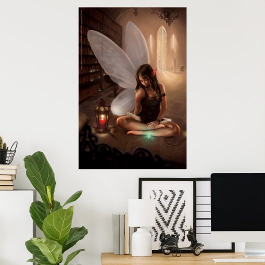 Book Fairy Poster (Heimbüro)