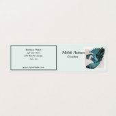 Book Falten Business Cards Betta Fish Visitenkarten (Außenseite Aufgefaltet)