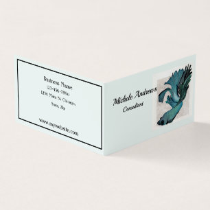 Book Falten Business Cards Betta Fish Visitenkarten