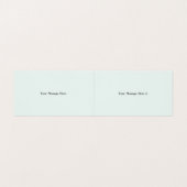 Book Falten Business Cards Betta Fish Visitenkarten (Innenseite Aufgefaltet)