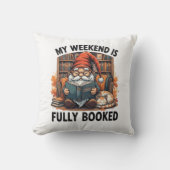 Book-gnome-Design Kissen (Vorderseite)