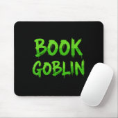 Book Goblin Funny Reading Or Writing School Studen Mousepad (Mit Mouse)