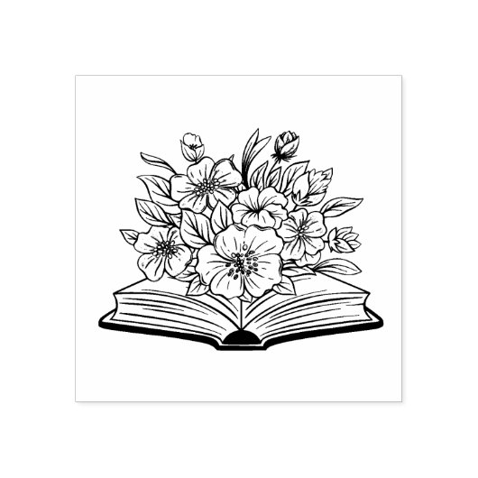 Book Gummistempel (Prägung)