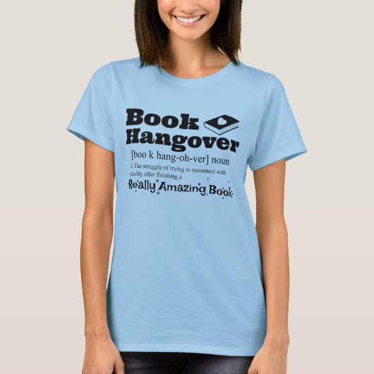 Book Hangover T - Shirt (Vorderseite)