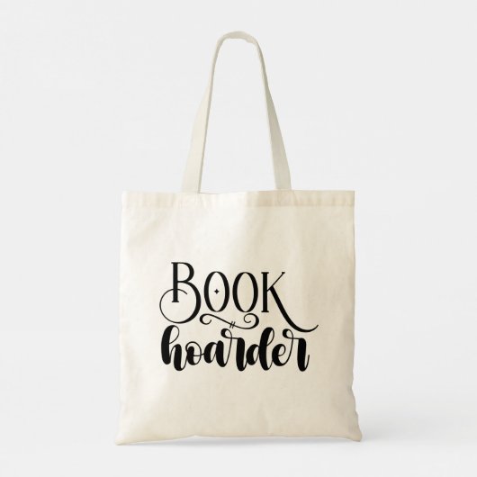 Book Hoarder Tote Bag - Book Lovers Tragetaschen (Rückseite)