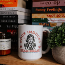 Book Induced Heartbreak Tasse