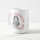 Book Induced Heartbreak Tasse (Vorderseite Links)