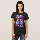 Book  It's Not Hoarding If It's Books T-Shirt (Vorne ganz)